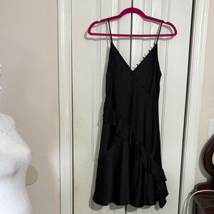Victoria's Secret Black Asymmetrical Dress